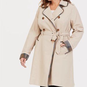 TORRID OUTLANDER KHAKI TRENCH COAT